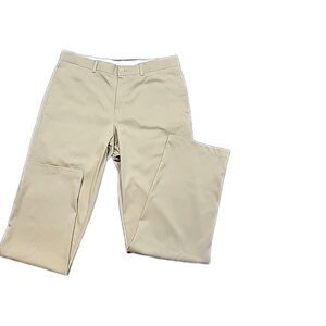 Slazenger Mens Chino Golf Pants 36x34 Beige